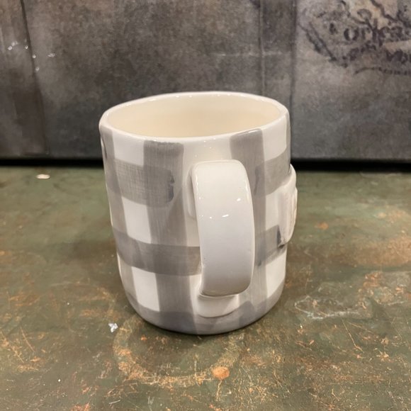 Mud Pie My Happy Place 16oz Ceramic Mug. NWT - Picture 4 of 6